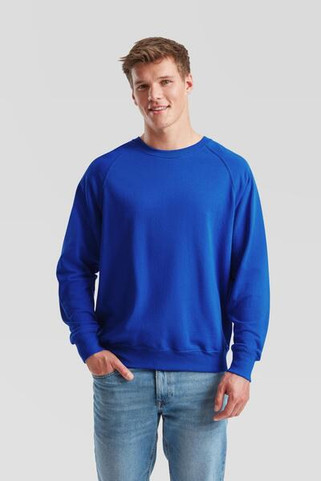 Fruit of the Loom F62138 - Unisex Lightweight Raglan Summer Sweatshirt