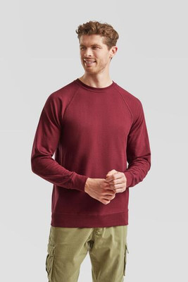 Fruit of the Loom F62138 - Unisex Lightweight Raglan Summer Sweatshirt