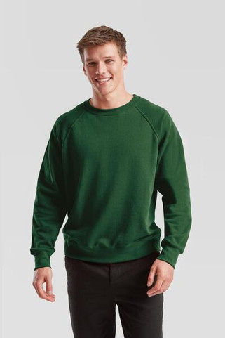 Fruit of the Loom F62216 - Classic Raglan Sleeve Cotton Blend Sweatshirt