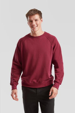 Fruit of the Loom F62216 - Classic Raglan Sleeve Cotton Blend Sweatshirt
