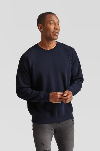 Fruit of the Loom F62216 - Classic Raglan Sleeve Cotton Blend Sweatshirt