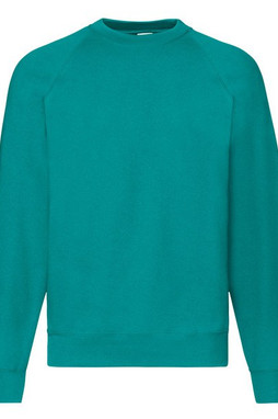 Fruit of the Loom F62216 - Classic Raglan Sleeve Cotton Blend Sweatshirt
