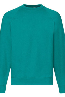 Fruit of the Loom F62216 - Classic Raglan Sleeve Cotton Blend Sweatshirt
