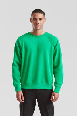 Fruit of the Loom F62216 - Classic Raglan Sleeve Cotton Blend Sweatshirt