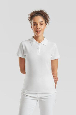 Fruit of the Loom F63030 - Elegant Feminine Fit Cotton Polo for Ladies