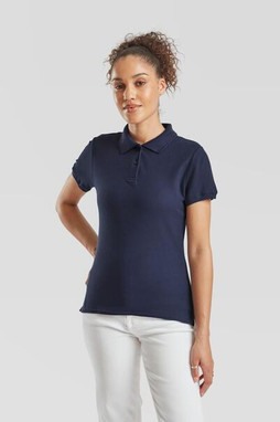 Fruit of the Loom F63030 - Elegant Feminine Fit Cotton Polo for Ladies