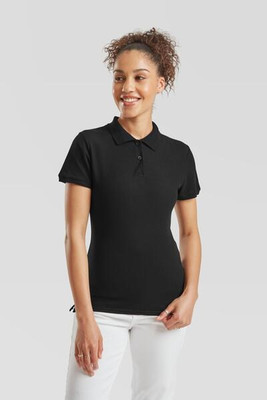 Fruit of the Loom F63030 - Elegant Feminine Fit Cotton Polo for Ladies