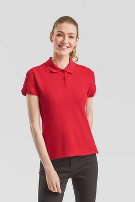 Fruit of the Loom F63030 - Elegant Feminine Fit Cotton Polo for Ladies