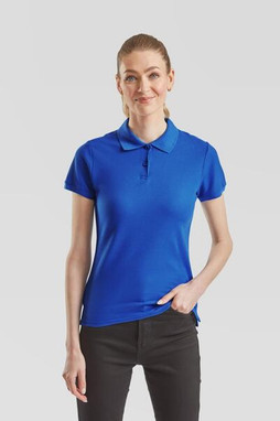 Fruit of the Loom F63030 - Elegant Feminine Fit Cotton Polo for Ladies