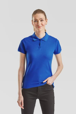 Fruit of the Loom F63030 - Elegant Feminine Fit Cotton Polo for Ladies
