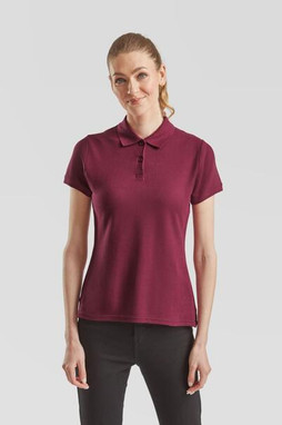 Fruit of the Loom F63030 - Elegant Feminine Fit Cotton Polo for Ladies