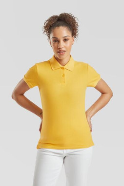 Fruit of the Loom F63030 - Elegant Feminine Fit Cotton Polo for Ladies
