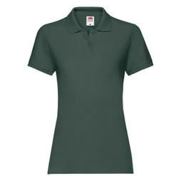 Fruit of the Loom F63030 - Elegant Feminine Fit Cotton Polo for Ladies