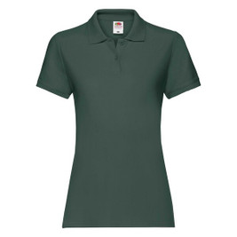 Fruit of the Loom F63030 - Elegant Feminine Fit Cotton Polo for Ladies