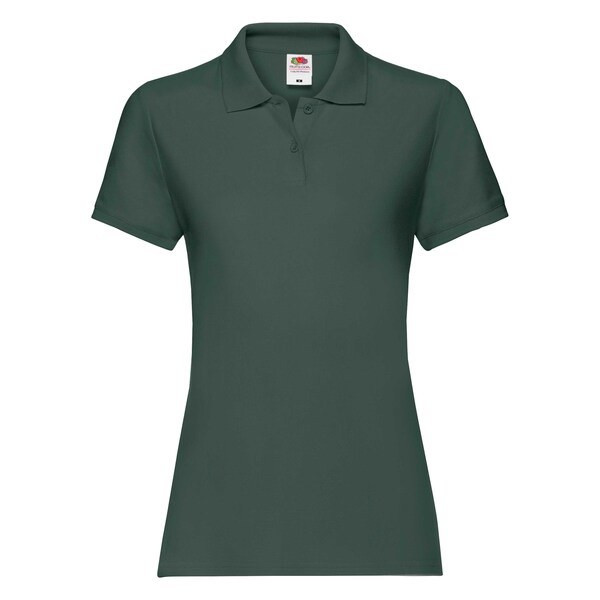 Fruit of the Loom F63030 - Elegant Feminine Fit Cotton Polo for Ladies