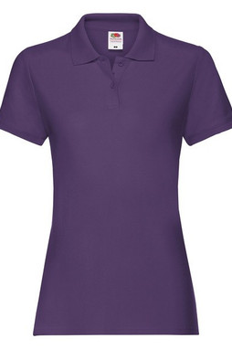Fruit of the Loom F63030 - Elegant Feminine Fit Cotton Polo for Ladies