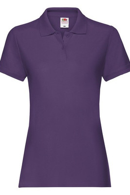 Fruit of the Loom F63030 - Elegant Feminine Fit Cotton Polo for Ladies