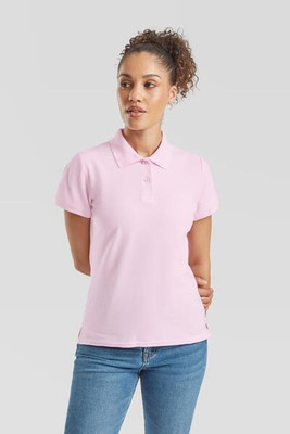 Fruit of the Loom F63030 - Elegant Feminine Fit Cotton Polo for Ladies
