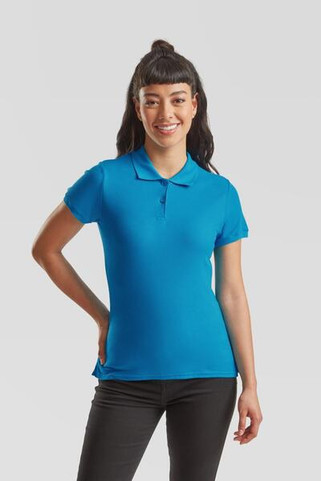 Fruit of the Loom F63030 - Elegant Feminine Fit Cotton Polo for Ladies