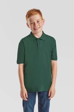 Fruit of the Loom F63417 - Durable Kids Polycotton School Polo Shirt