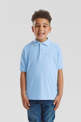 Fruit of the Loom F63417 - Durable Kids Polycotton School Polo Shirt