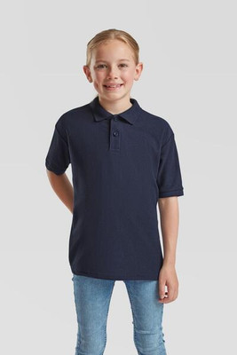 Fruit of the Loom F63417 - Durable Kids Polycotton School Polo Shirt