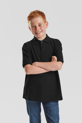 Fruit of the Loom F63417 - Durable Kids Polycotton School Polo Shirt