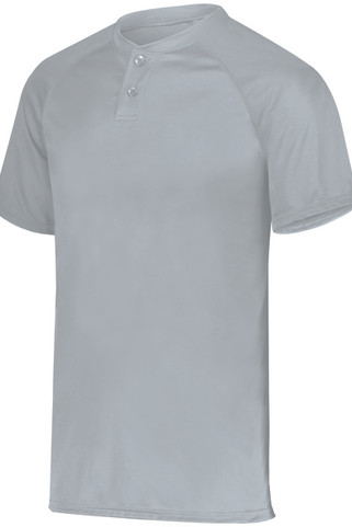Augusta Sportswear 1565 - Attain Wicking Two Button Baseball Jersey