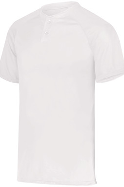 Augusta Sportswear 1565 - Attain Wicking Two Button Baseball Jersey