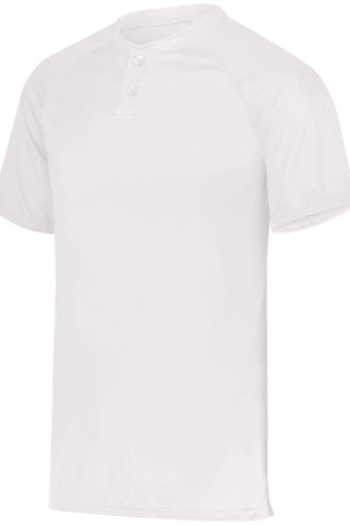 Augusta Sportswear 1565 - Attain Wicking Two Button Baseball Jersey