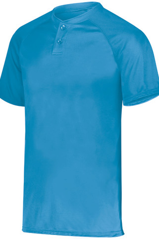Augusta Sportswear 1565 - Attain Wicking Two Button Baseball Jersey