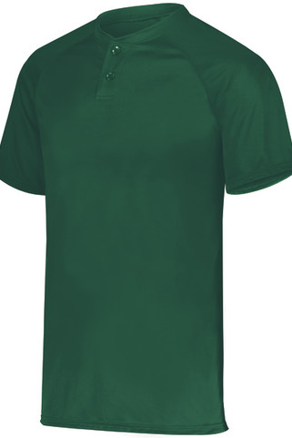 Augusta Sportswear 1565 - Attain Wicking Two Button Baseball Jersey