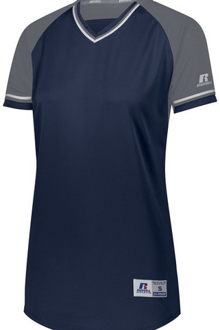 Russell R01X3X - Ladies Classic V Neck Jersey