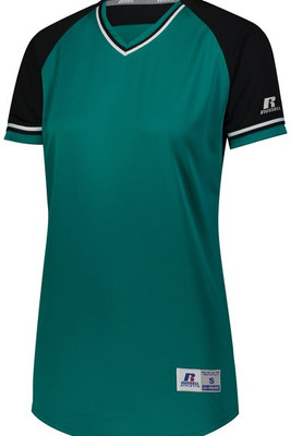 Russell R01X3X - Ladies Classic V Neck Jersey