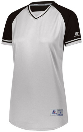 Russell R01X3X - Ladies Classic V Neck Jersey
