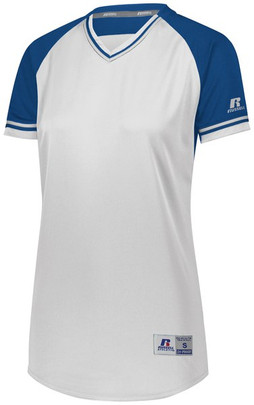 Russell R01X3X - Ladies Classic V Neck Jersey
