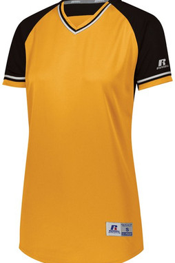 Russell R01X3X - Ladies Classic V Neck Jersey