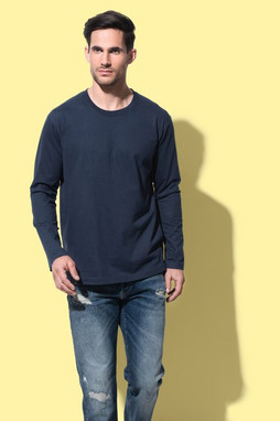 Stedman ST2130 - Premium Heavyweight Long Sleeve Crew Neck Tee