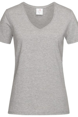 Stedman ST2700 - Premium Ladies Deep V-Neck Cotton T-Shirt 155gsm