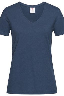 Stedman ST2700 - Premium Ladies Deep V-Neck Cotton T-Shirt 155gsm