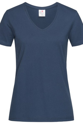 Stedman ST2700 - Premium Ladies Deep V-Neck Cotton T-Shirt 155gsm
