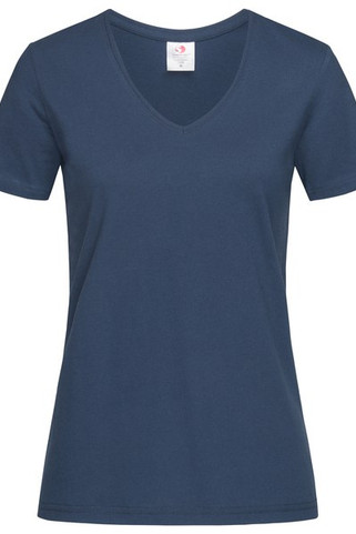 Stedman ST2700 - Premium Ladies Deep V-Neck Cotton T-Shirt 155gsm