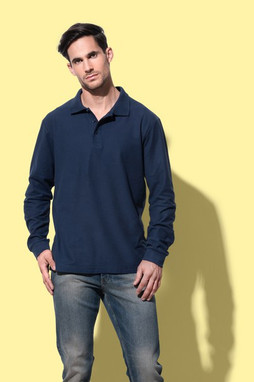 Stedman ST3400 - Premium Ringspun Cotton Long Sleeve Polo Shirt