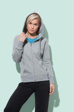 Stedman ST5710 - Fashionable Ladies Full Zip Hooded Sweatshirt