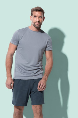 Stedman ST8000 - Mens Active Sport-T with Reflective Logo