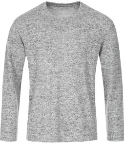 Stedman ST9080 - Soft Melange Knit Crew Neck Sweater for Men