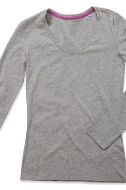 Stedman ST9720 - Claire Premium Long Sleeve V-Neck T-Shirt for Women