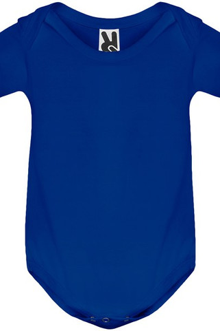 Roly BD7200 - HONEY Babybody met korte mouwen in plat tricot