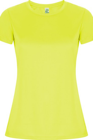 Roly CA0428 - IMOLA Kvinde Teknisk T-shirt i Genanvendt Polyester