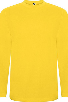 Roly CA1217 - Premium Cotton Long-Sleeve Tee with Reinforced Seams